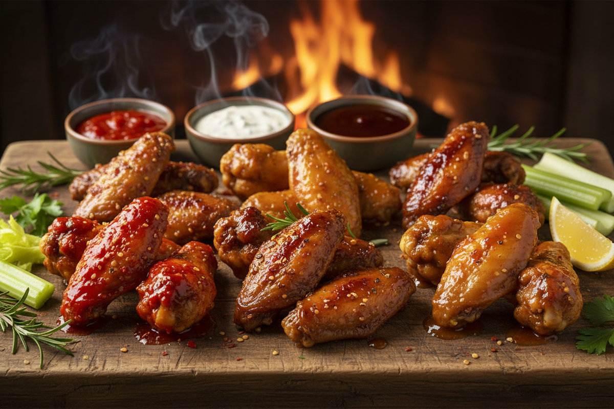 10 Homemade Wing Sauces Using Hearth Fire Sauces