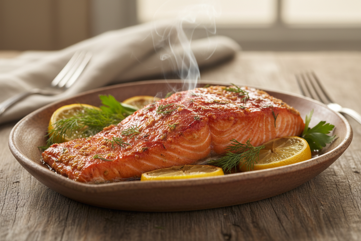 Baked Hot Sauce Salmon (Juicy, Hands-Off, Perfectly Balanced)
