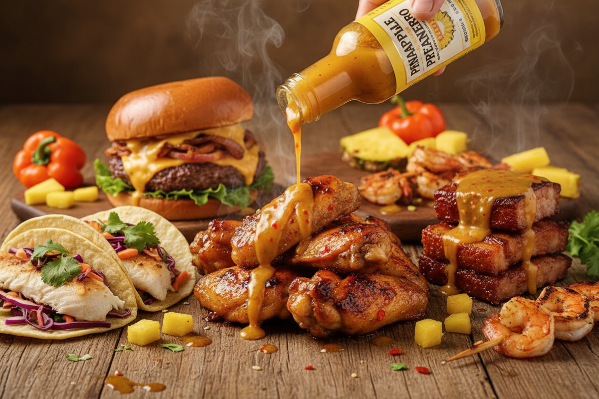 Best Foods to Pair With Pineapple Habanero Hot Sauce