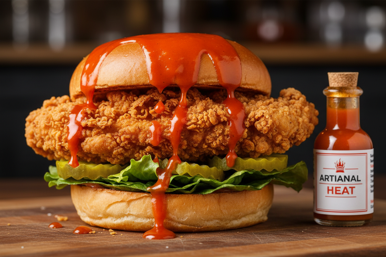 Best Hot Sauce for Fried Chicken Sandwiches (Crispy, Juicy & Balanced)