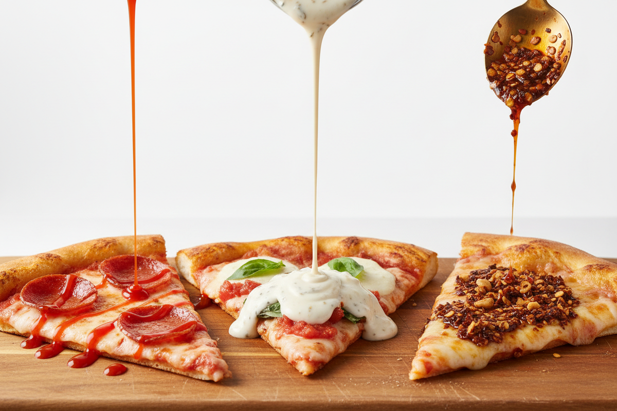 Best Hot Sauce for Pizza: Thin Vinegar vs Thick Garlic vs Chili Crisp (The Complete, No-Fluff Guide)