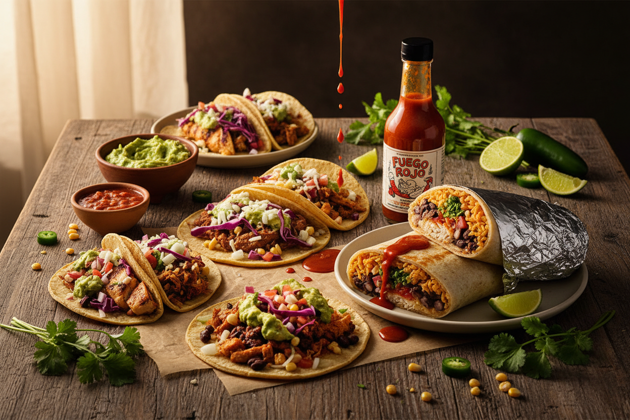 Best Hot Sauce for Tacos, Burritos, & Mexican Food