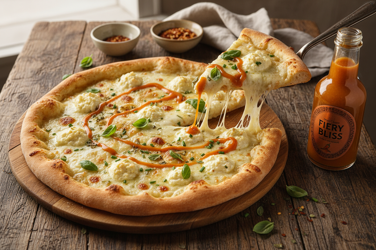Best Hot Sauce for White Pizza (Garlic, Cream & Cheese Without Ruin)