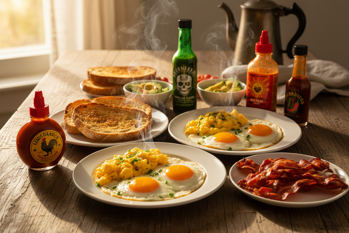 Best Hot Sauces for Eggs & Breakfast 🍳🔥