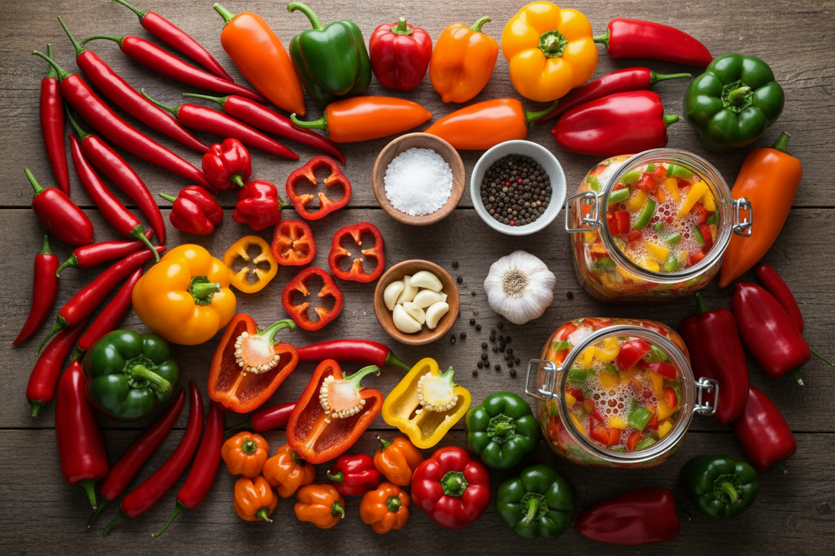 Best Peppers for Fermentation (Flavor, Sugar & Sauce Quality)