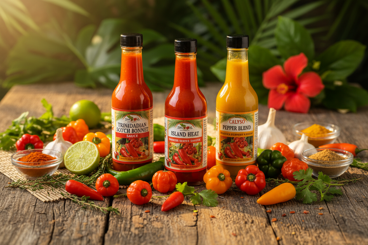 Caribbean Pepper Sauces & Trinidadian Standards: The Definitive Guide to True Island Heat