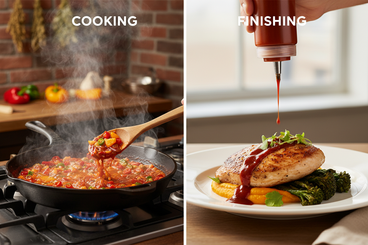 Cluster 2: Best Hot Sauces for Cooking vs Finishing
