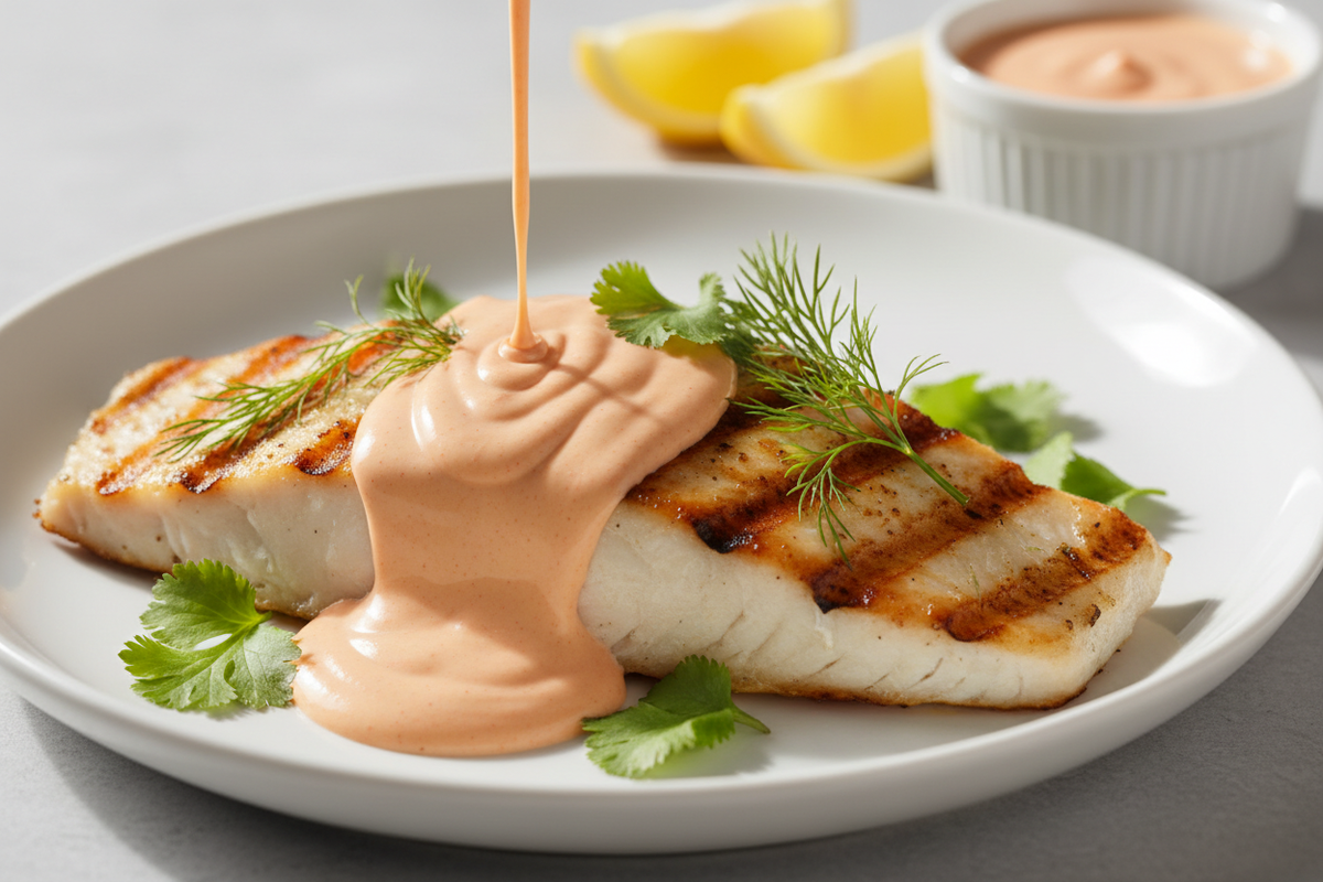 Creamy Hot Sauce for Fish (Light, Flavor-Forward, Never Fishy)