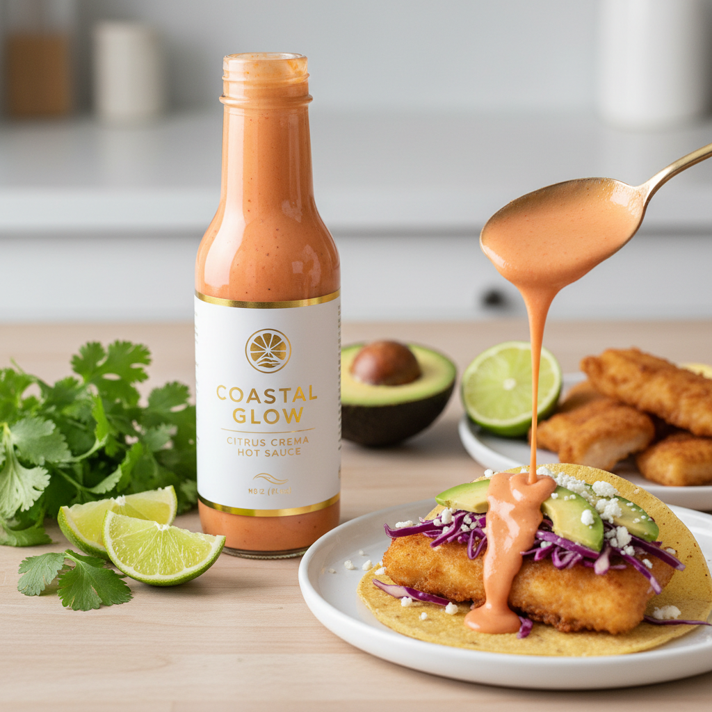Creamy Hot Sauce for Fish Tacos (Smooth, Bright, Built to Drizzle)