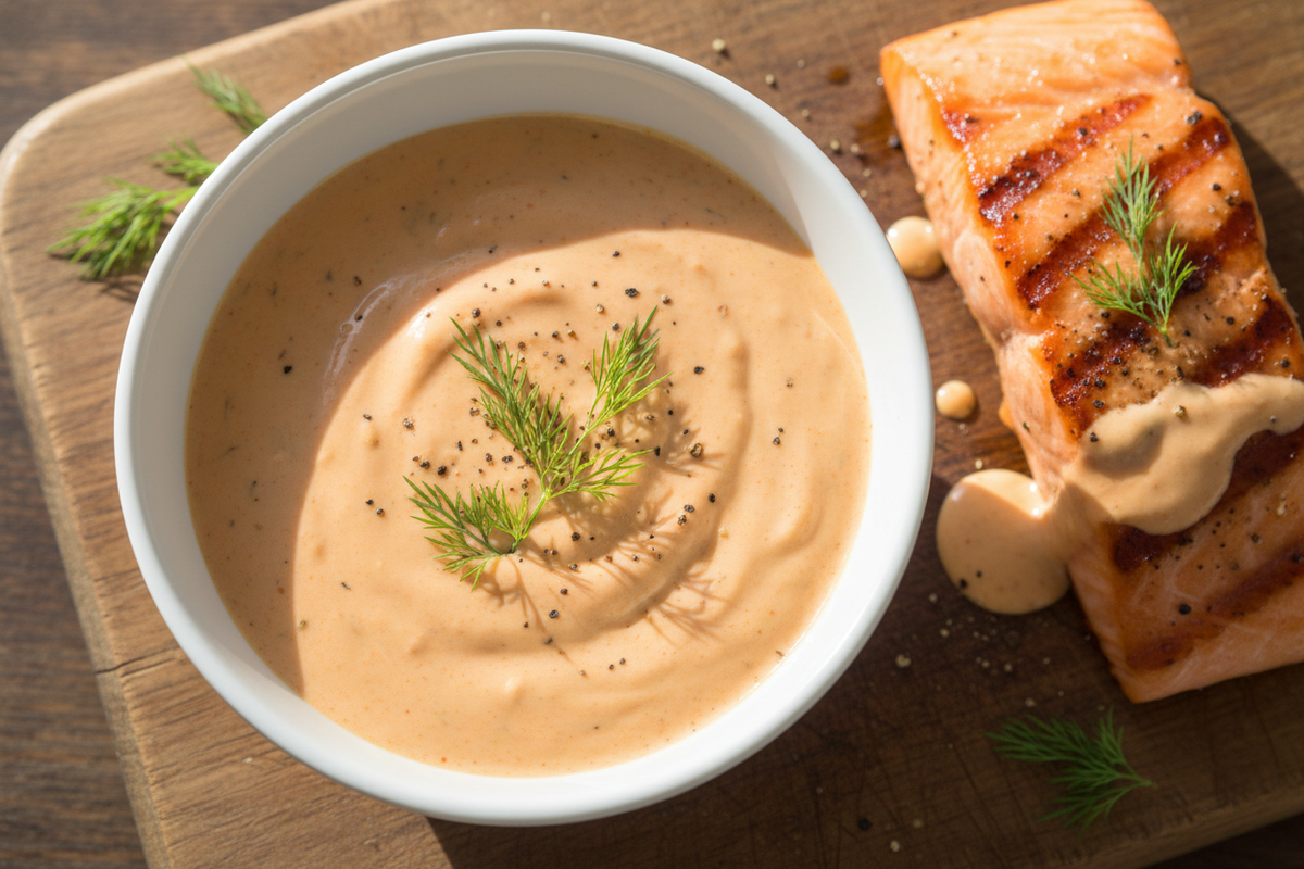 Creamy Hot Sauce Salmon Sauce (Rich, Smooth, Perfectly Balanced)