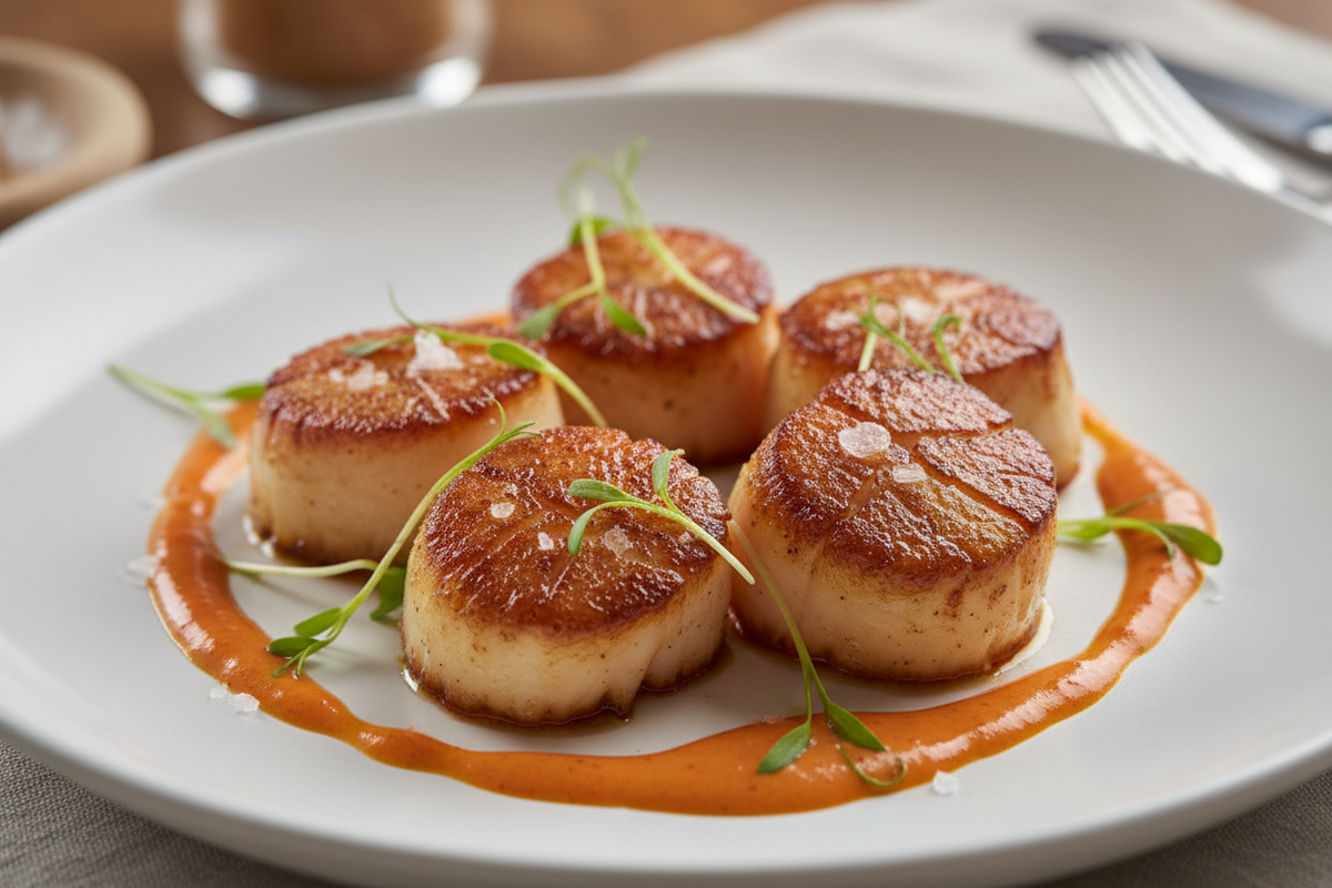 Creamy Hot Sauce Scallops (Silky, Sweet, Perfectly Balanced)