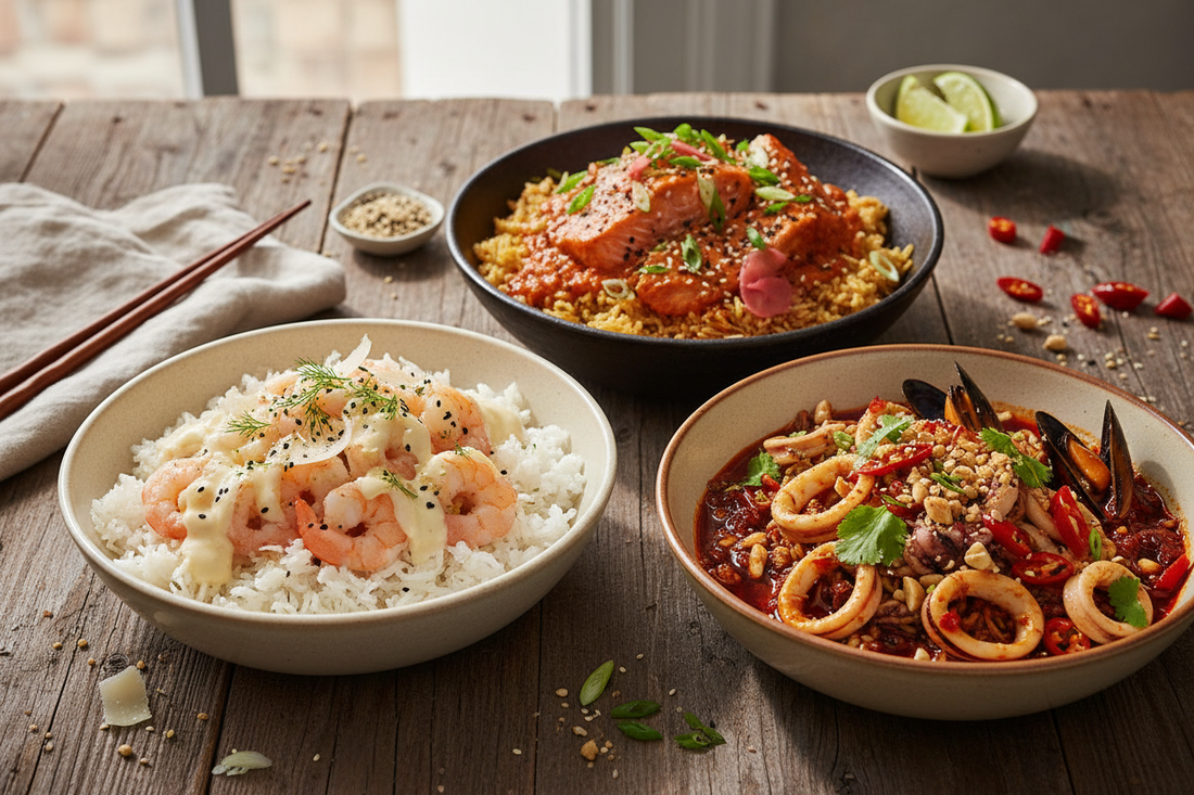 Creamy vs Fermented vs Chili Oil for Seafood Rice Bowls: What Actually Works