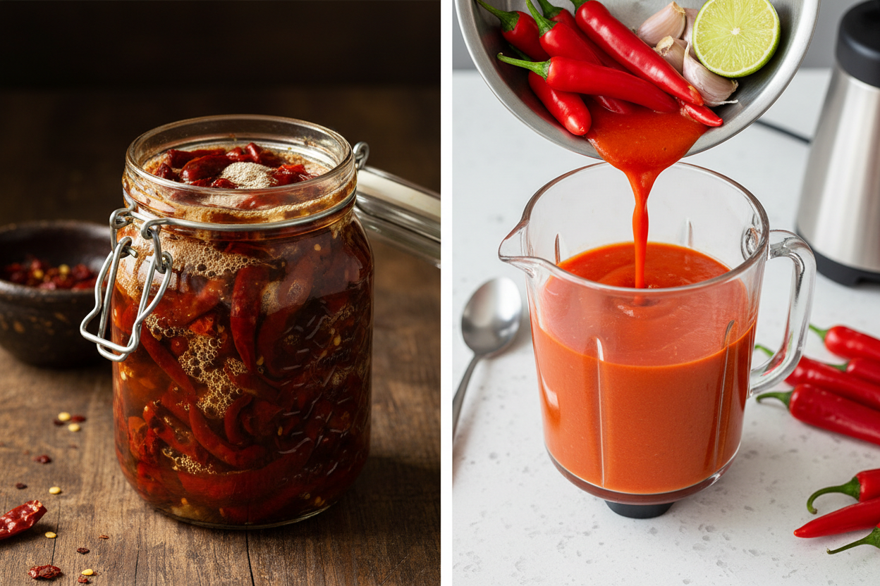 Fermented vs Fresh Hot Sauce: What’s the Real Difference?