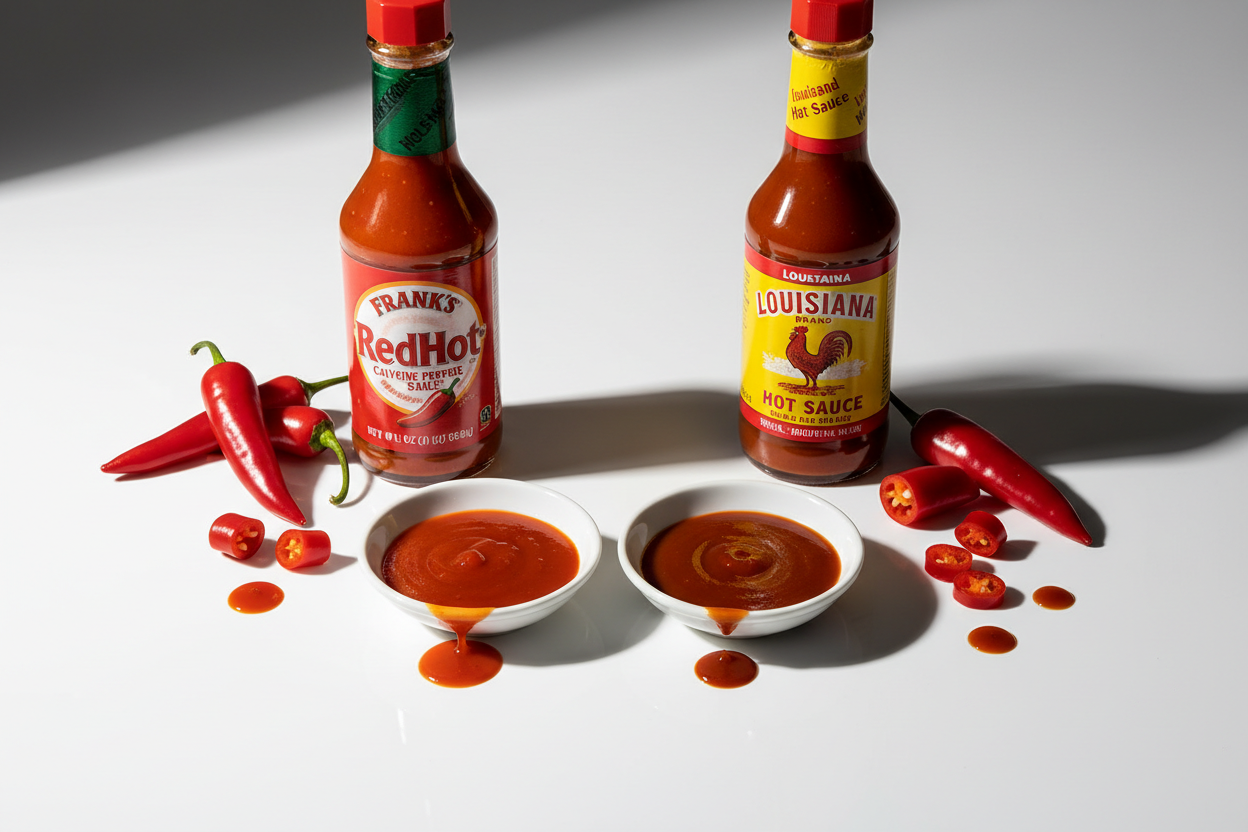 Frank’s RedHot vs Louisiana Hot Sauce