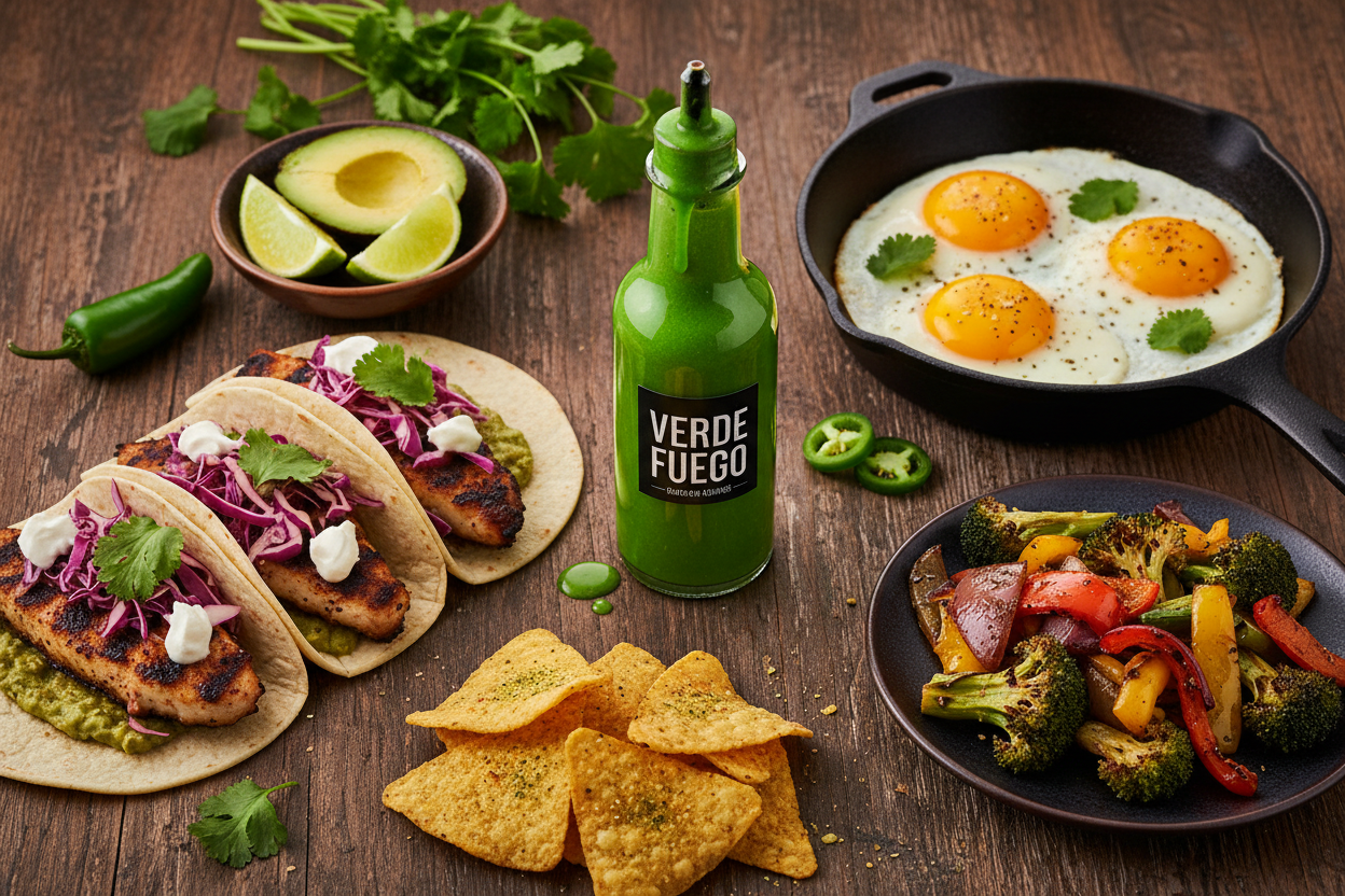 Green Hot Sauce Pairings