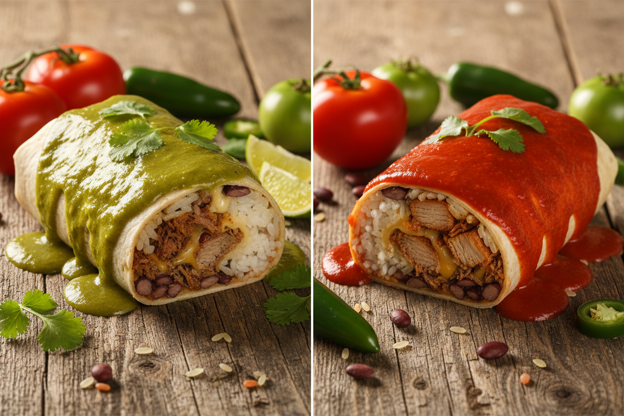 Green vs Red Hot Sauce for Burritos — Which One Is Better? 🌯🔥
