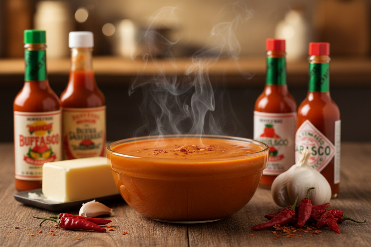 Homemade Buffalo Sauce (Authentic, Creamy, and Better Than Any Restaurant)