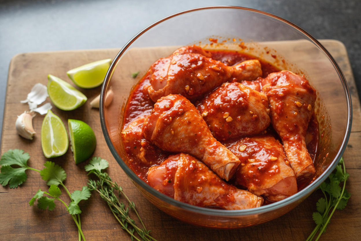 Hot Sauce Chicken Marinade