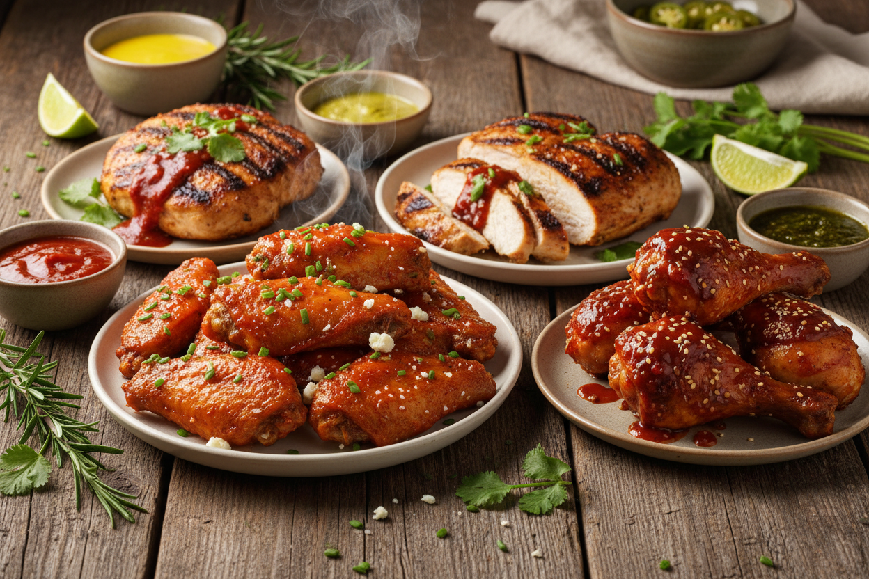 Hot Sauce Chicken Recipes