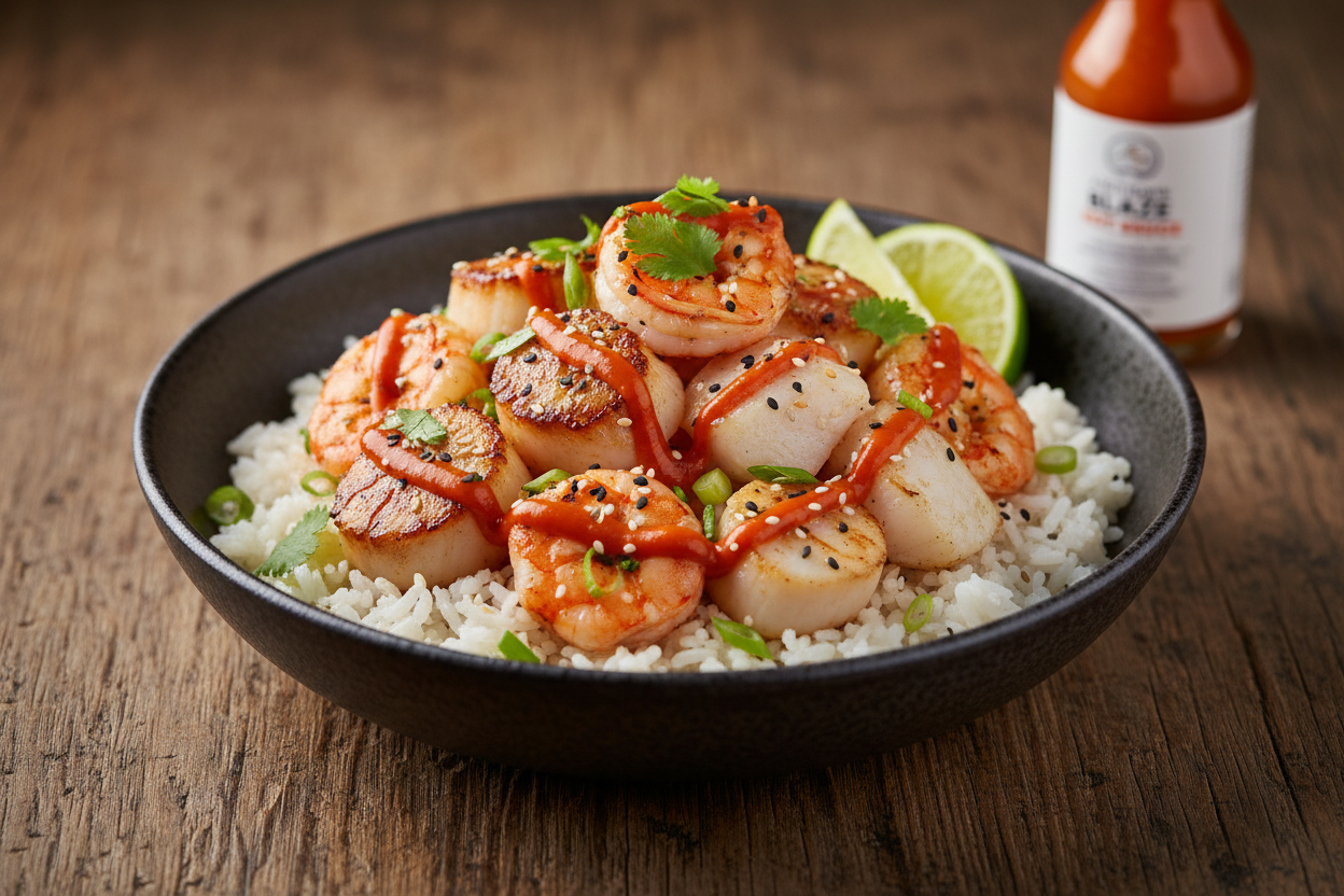 Hot Sauce Seafood Rice Bowls: How to Add Heat Without Overpowering the Bowl