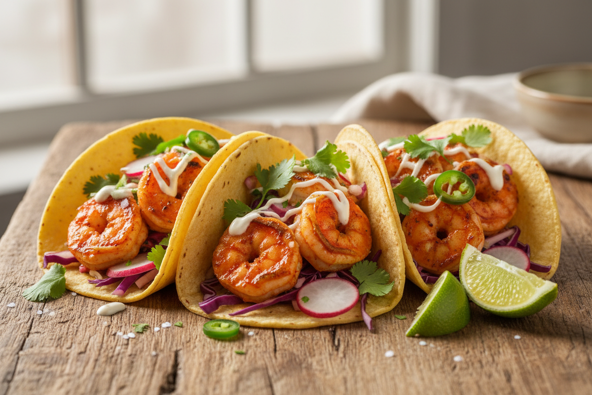 Hot Sauce Shrimp Tacos (Bright, Juicy, Perfectly Balanced)