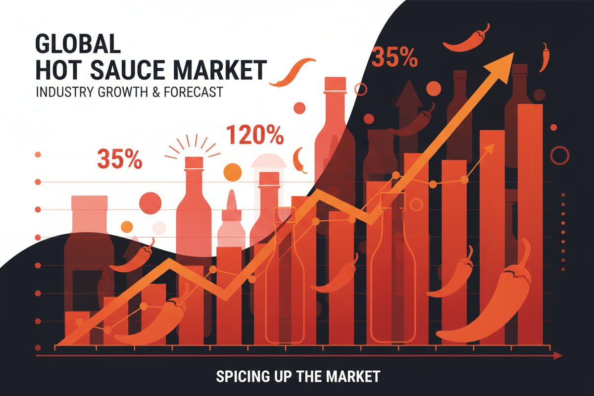 Hot Sauce Statistics (U.S.): Market Size, Trends & Growth Data (2025)