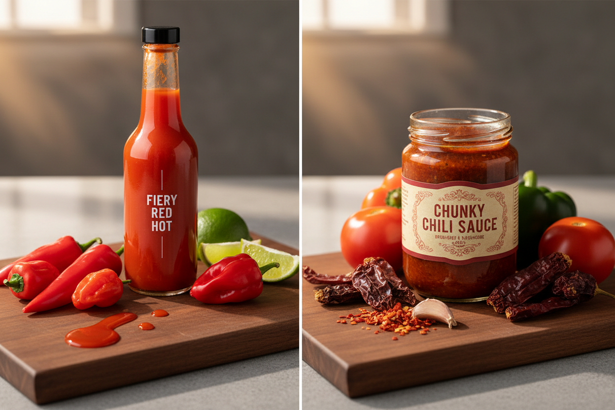 Hot Sauce vs Chili Sauce: What’s the Difference & Which One Should You Use?