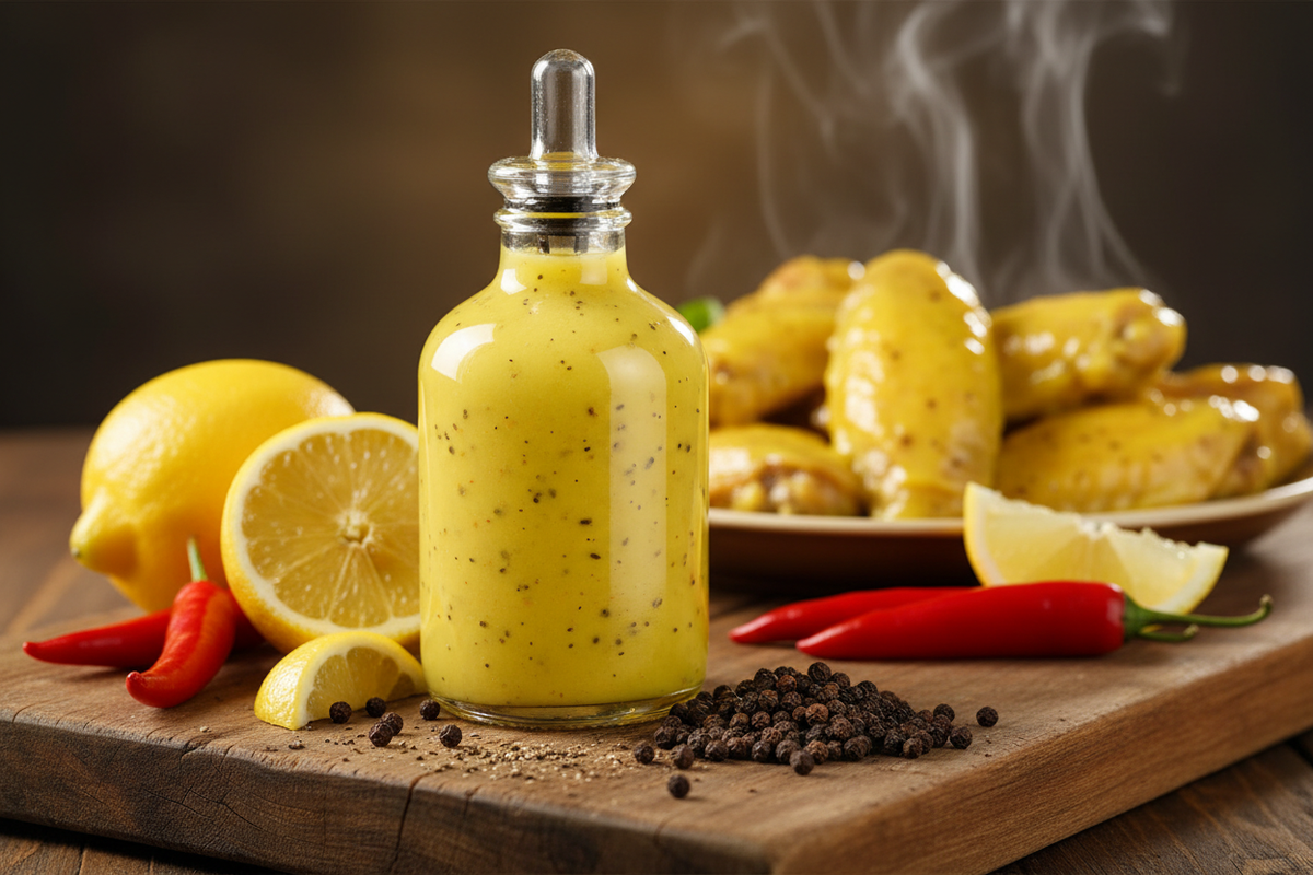 How Do I Make Wingstop’s Lemon Pepper Hot Sauce? (True Restaurant-Style Copycat)