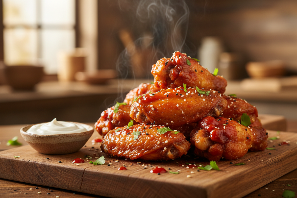 How to Make Spicy Wings at Home (Crispy, Saucy & Better Than Takeout)