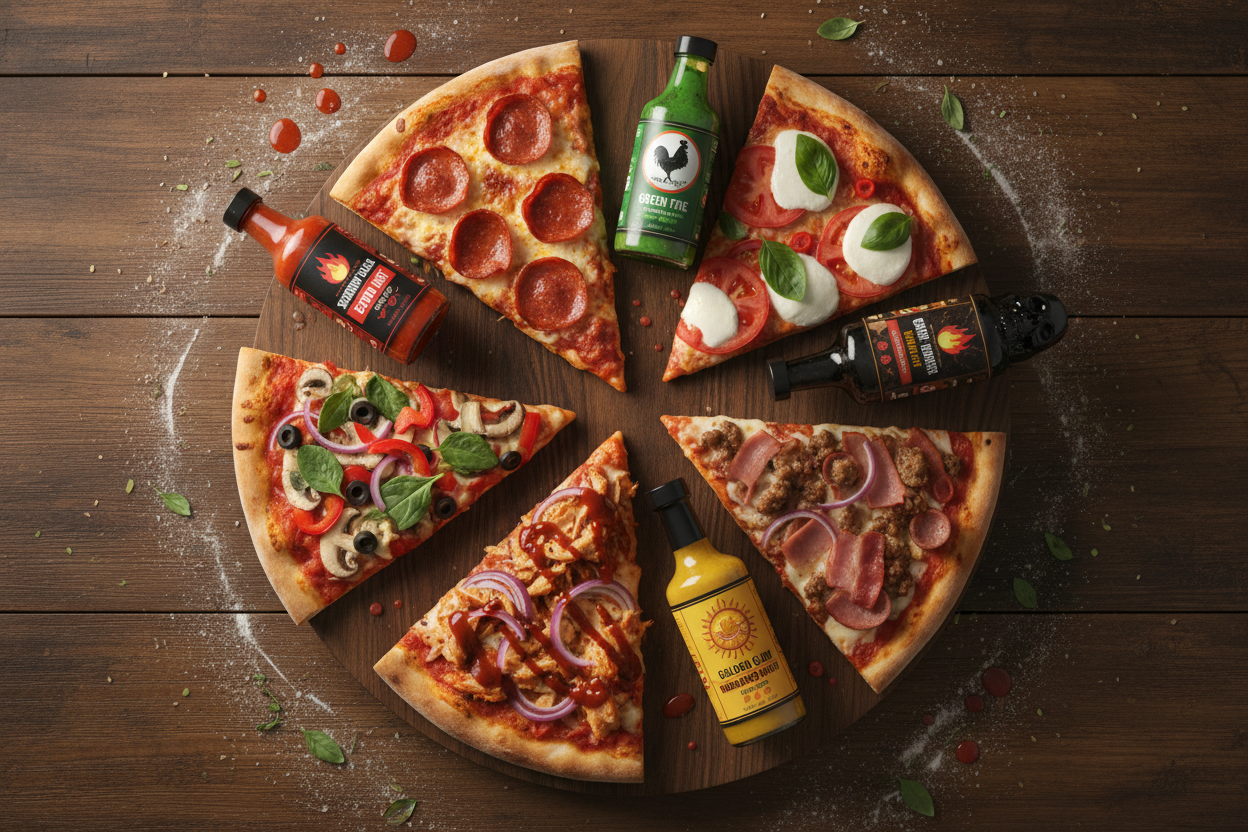 Pizza Toppings & Hot Sauce Matchups