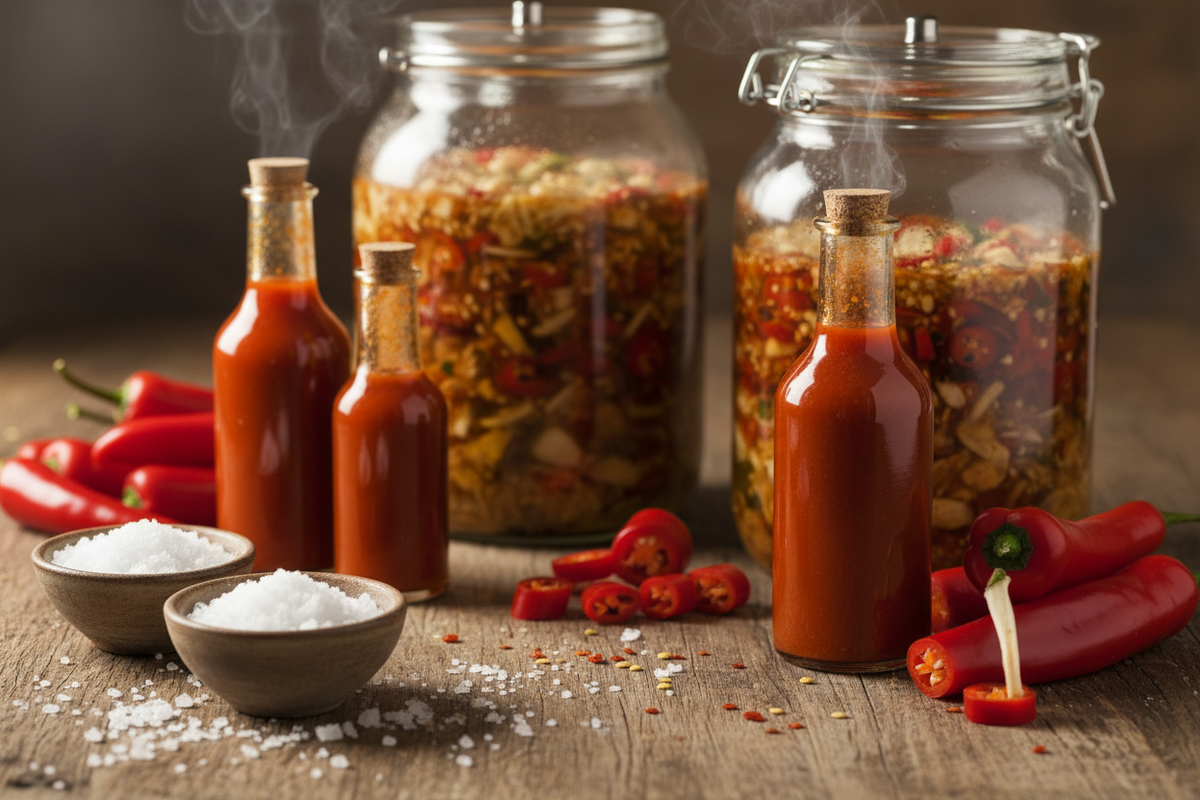 Salt in Hot Sauce: Flavor vs Preservation
