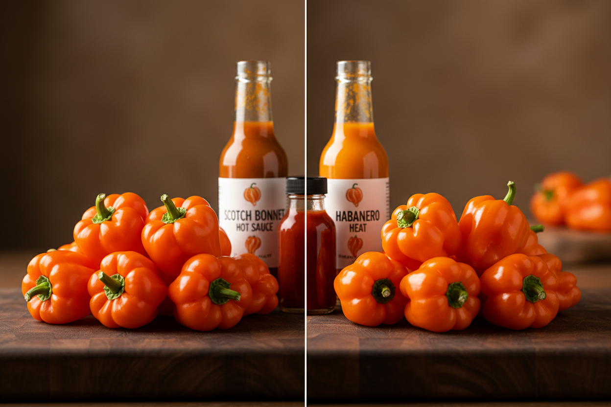 Scotch Bonnet vs Habanero Hot Sauce: What’s the Real Difference?