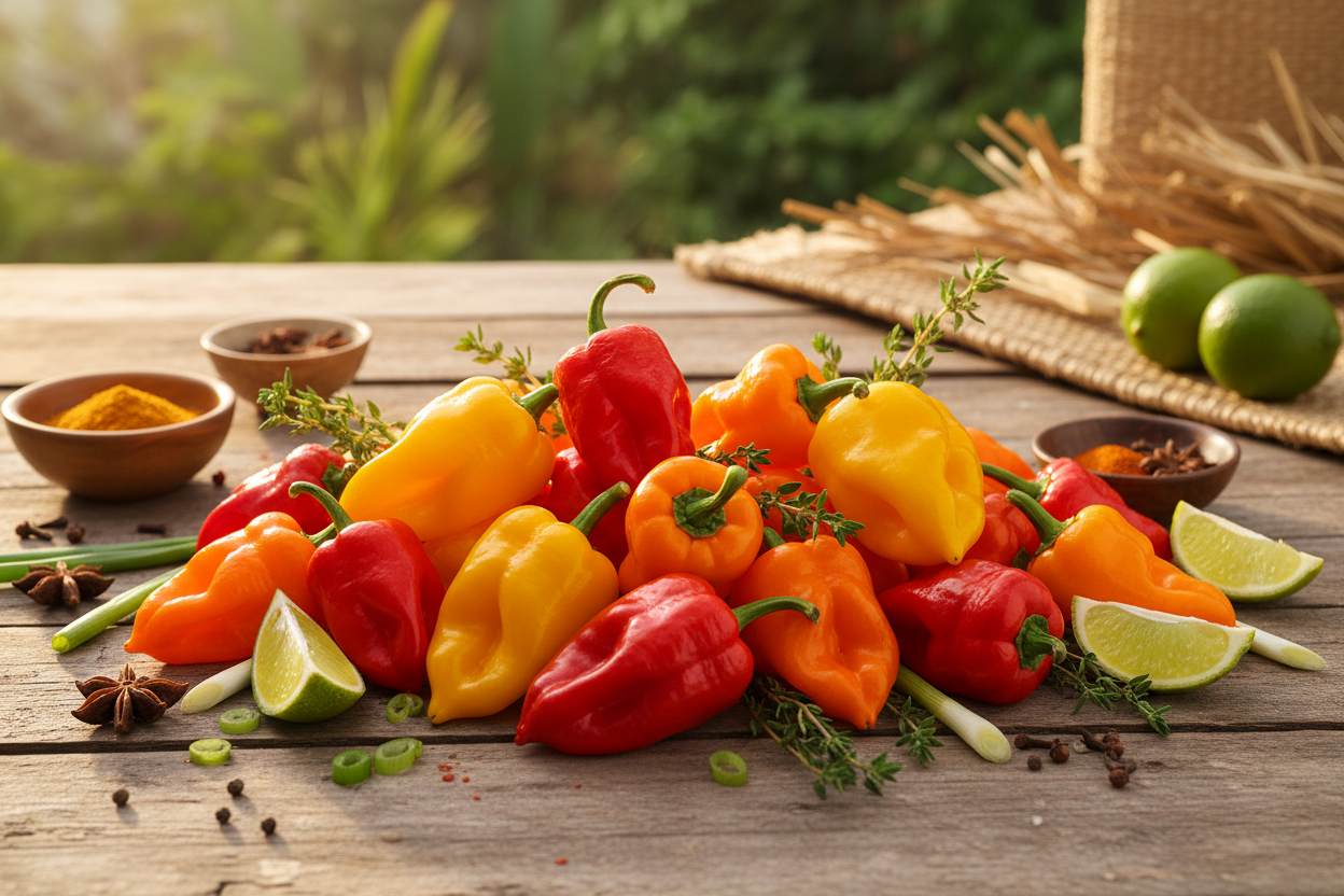 Scotch Bonnets: Flavor, Heat & Uses (The Caribbean Pepper That Defines Island Cuisine)