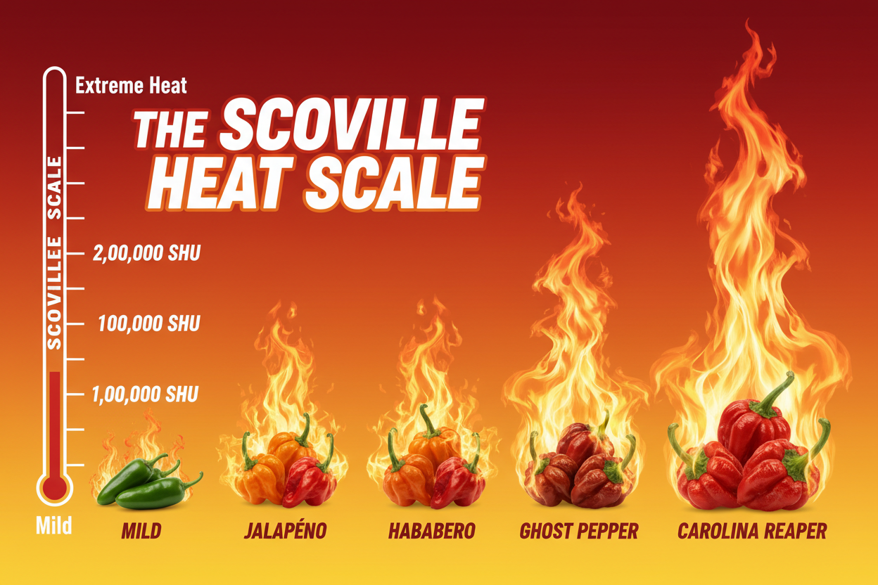 Scoville Scale Explained: How Hot Is the World’s Hottest Hot Sauce—Really?