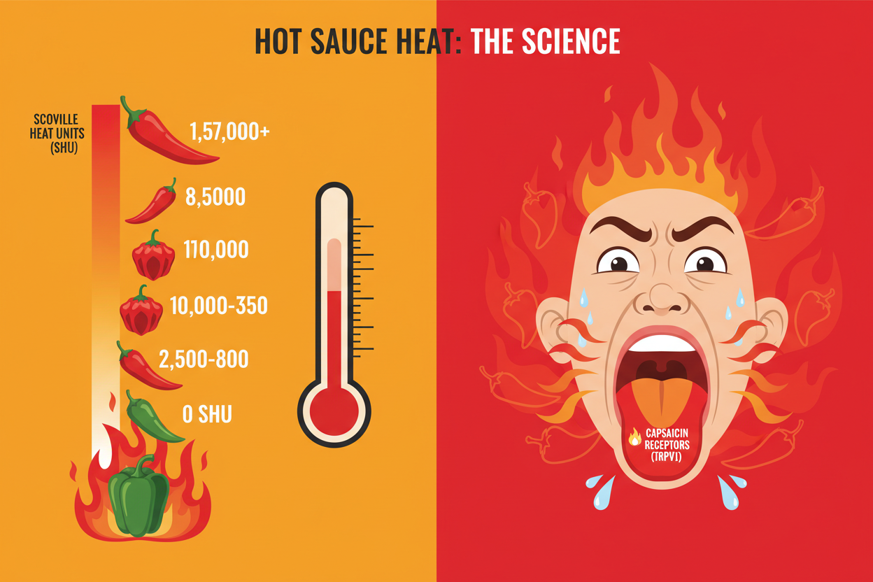 Scoville vs. Perceived Heat: Why Some Hot Sauces Feel Hotter Than They Are