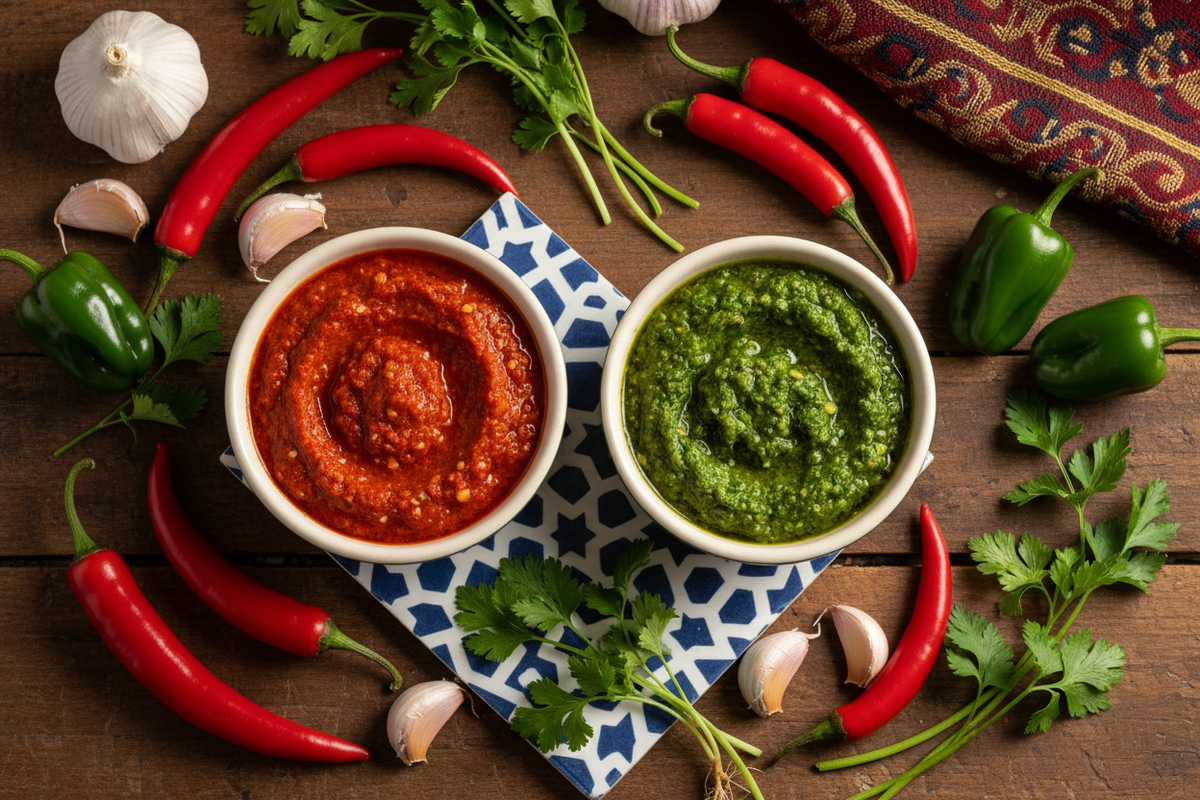 Shatta Sauce Explained: The Ultimate Guide to Middle Eastern Red & Green Chili-Garlic Heat
