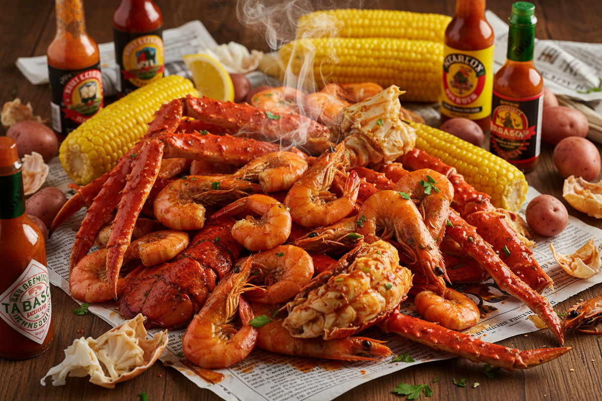 Shrimp vs Crab vs Lobster in a Seafood Boil: How Each Handles Hot Sauce