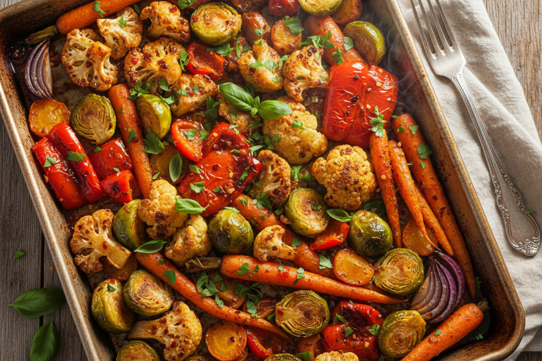 Spicy Roasted Vegetables That Actually Taste Amazing