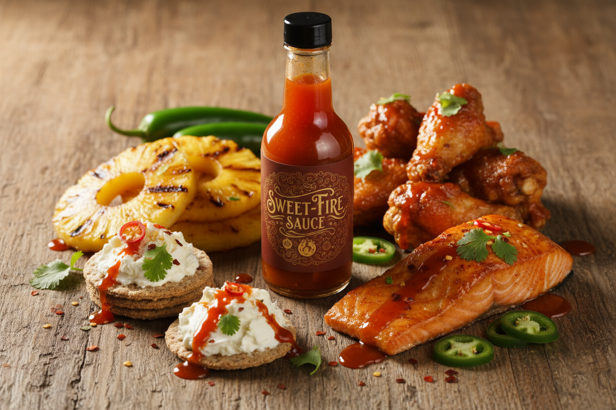 Sweet-Heat Hot Sauce Pairings