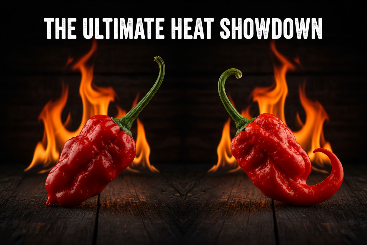 Trinidad Scorpion vs Carolina Reaper: Heat, Flavor & Which One Is Right for You