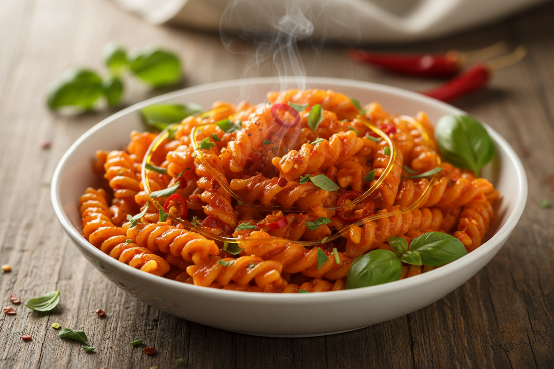 Vegan Hot Sauce Pasta