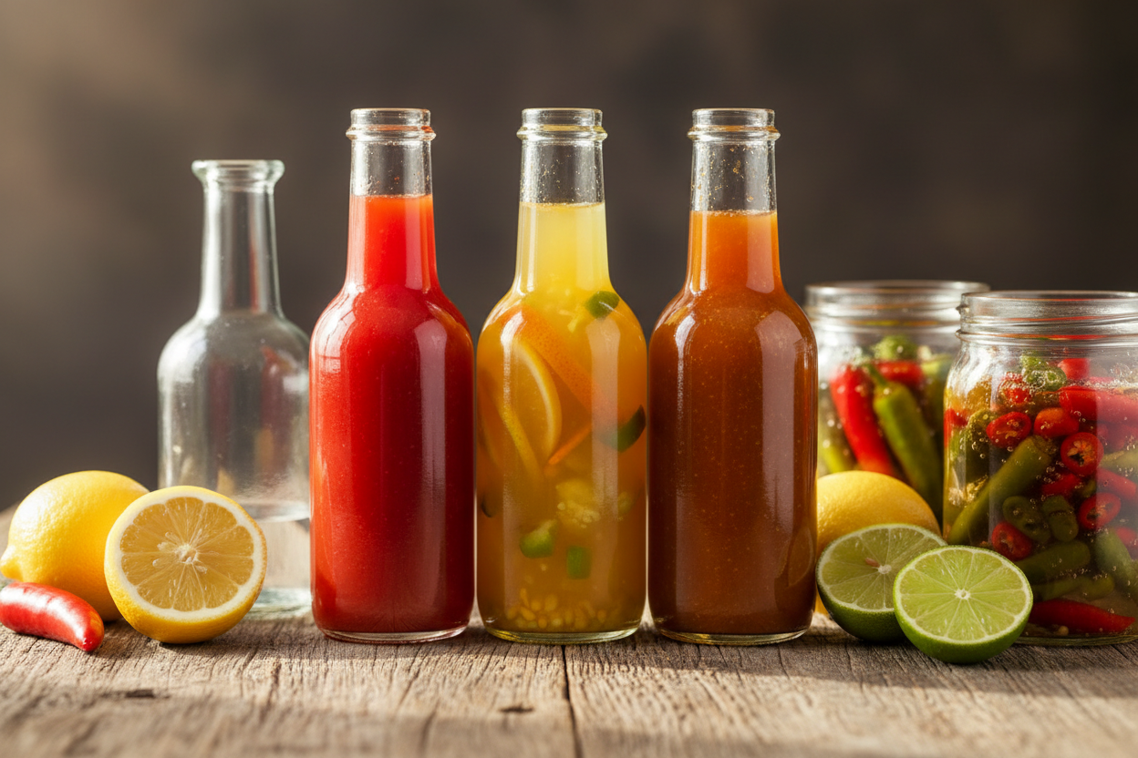Vinegar vs Citrus vs Fermentation: Choosing the Right Hot Sauce Base