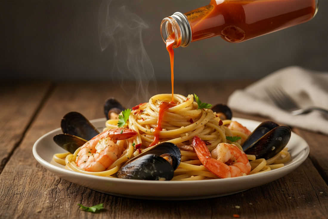 When (and When Not) to Add Hot Sauce to Seafood Pasta: Timing, Heat, and Texture