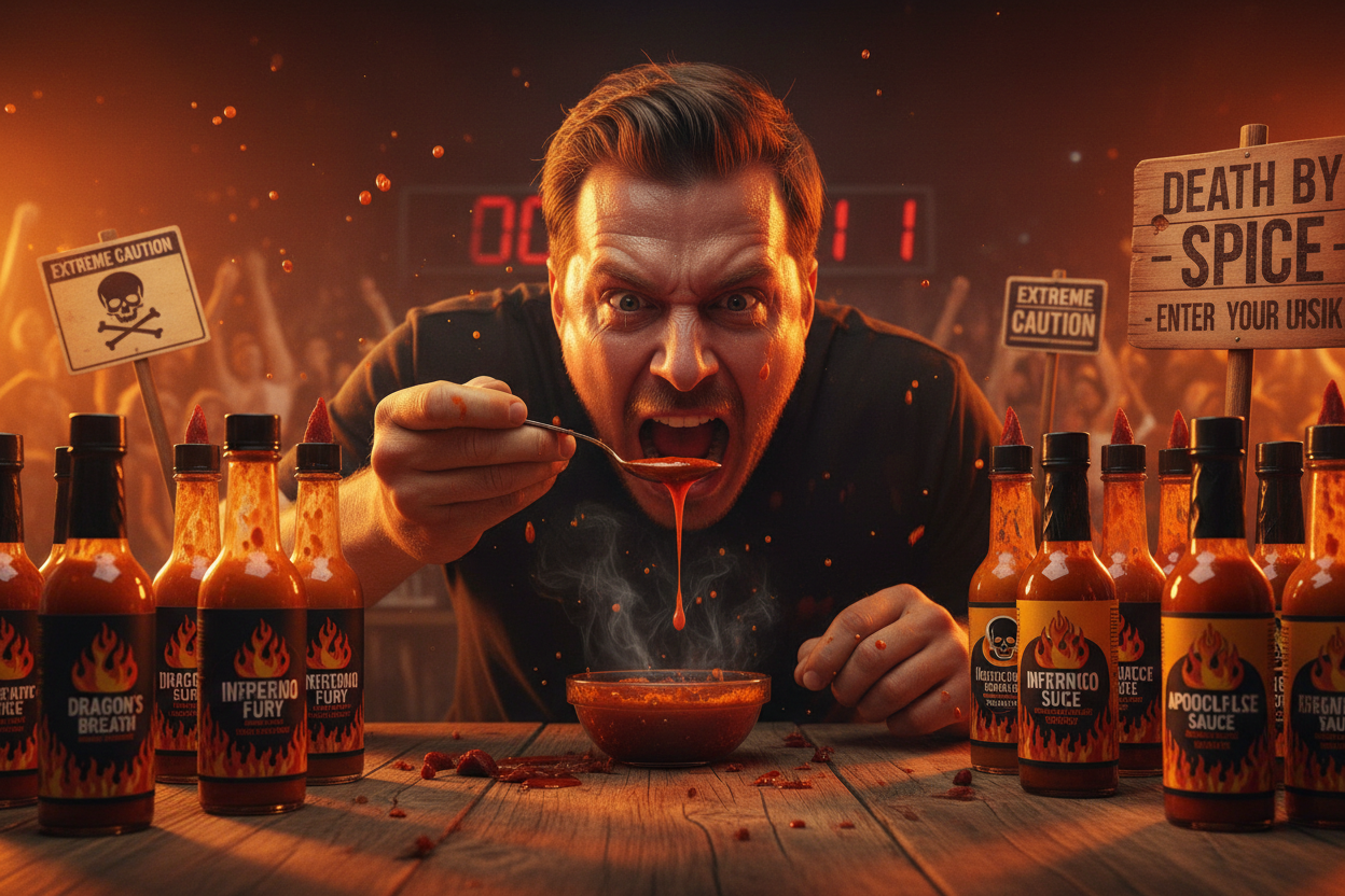 Why People Chase the World’s Hottest Hot Sauce Challenges