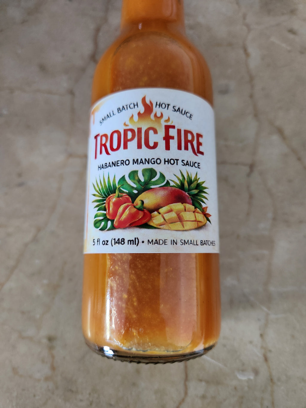 🔥 Tropic Fire - Aged Habanero Mango Hot Sauce