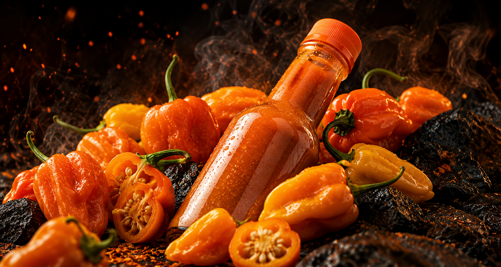 🔥 Mango Habanero Hot Sauce – Small Batch Fermented Hot Sauce – Our Signature Hot Sauce🌶️