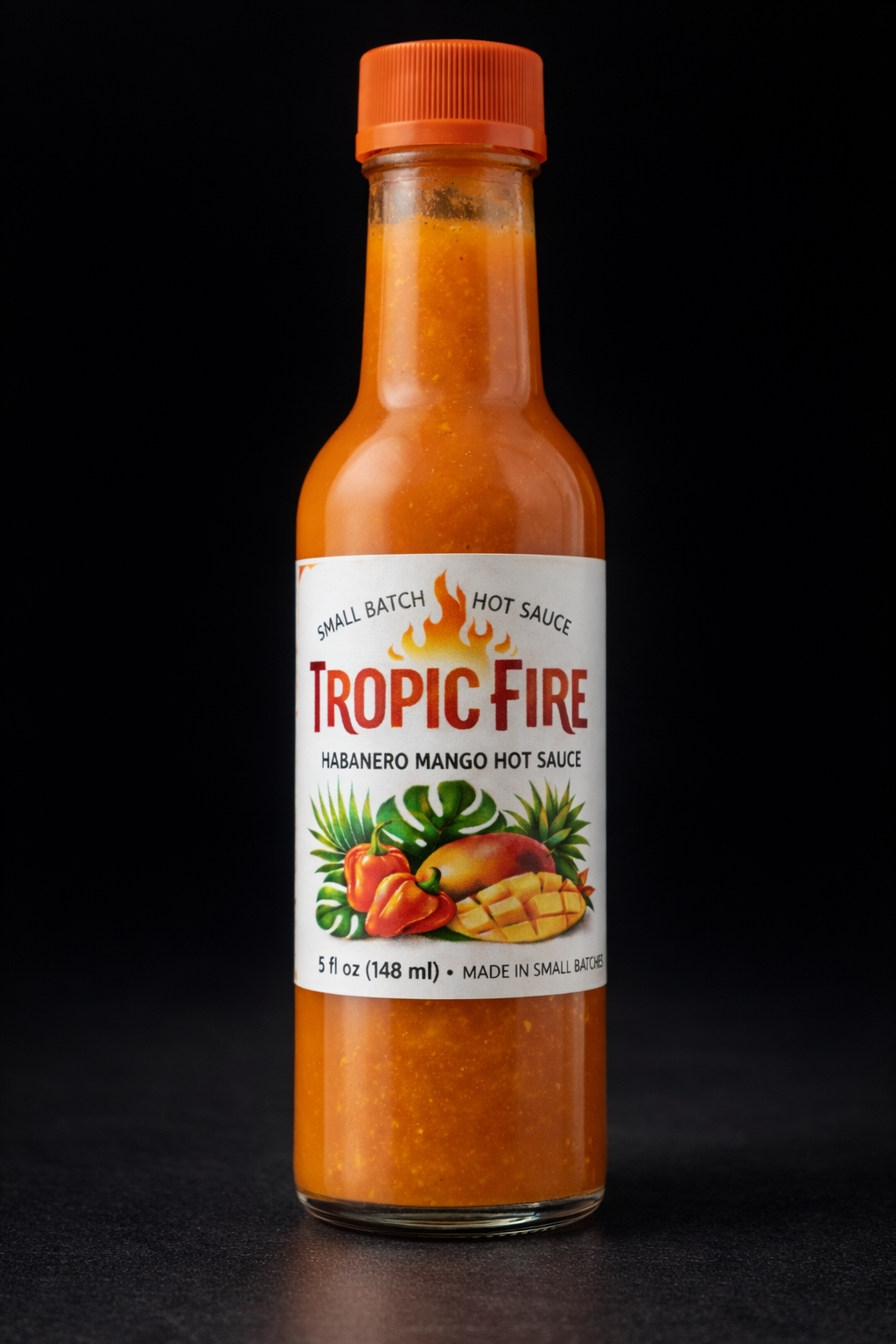 🔥 Tropic Fire - Aged Habanero Mango Hot Sauce